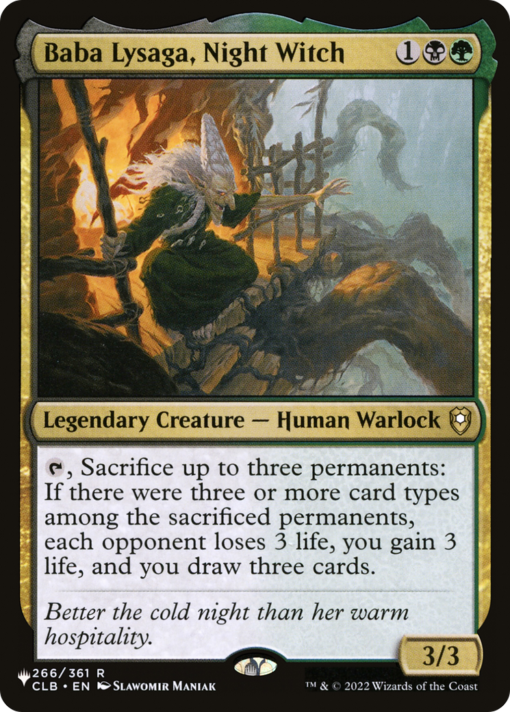 Baba Lysaga, Night Witch [The List] | Exor Games Summserside