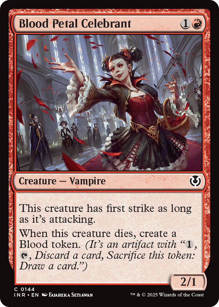 Blood Petal Celebrant [Innistrad Remastered] | Exor Games Summserside