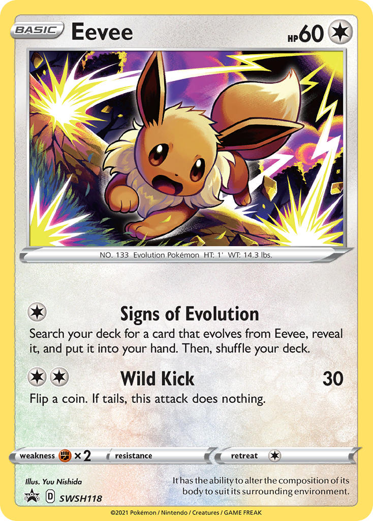 Eevee (SWSH118) [Sword & Shield: Black Star Promos] | Exor Games Summserside