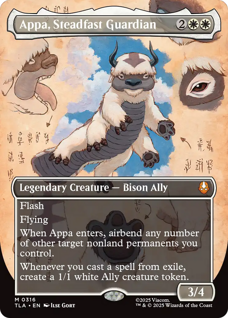 Appa, Steadfast Guardian (Borderless) [Avatar: The Last Airbender] | Exor Games Summserside