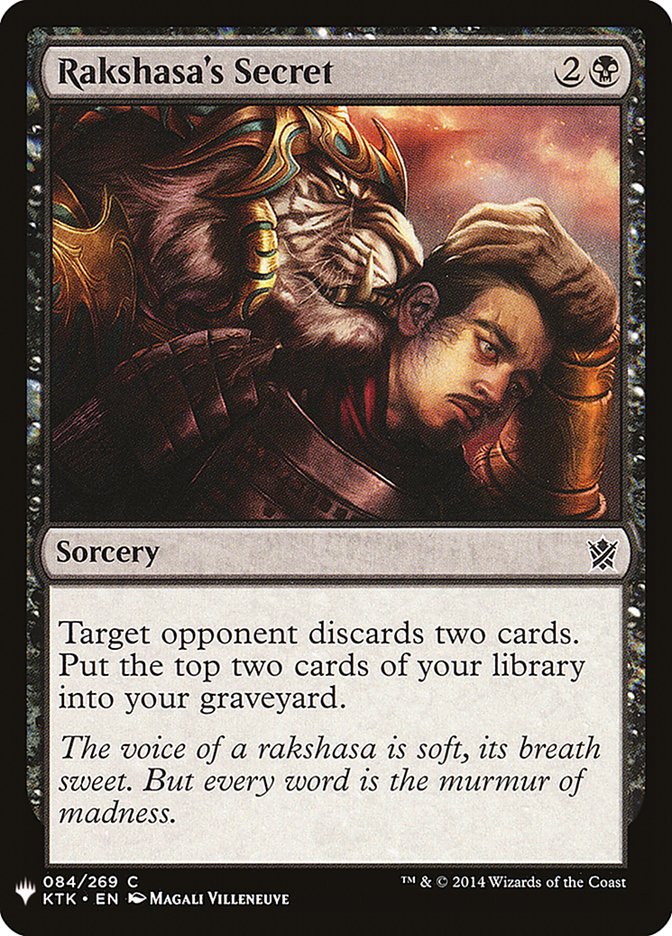 Rakshasa's Secret [Mystery Booster] | Exor Games Summserside
