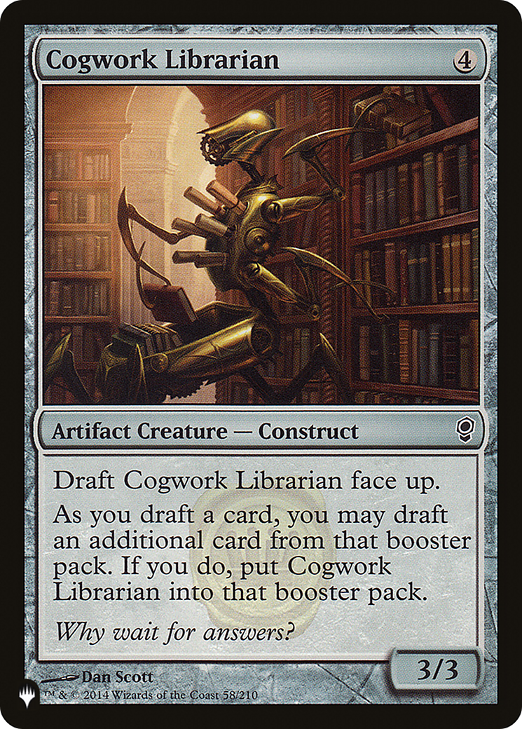 Cogwork Librarian [The List] | Exor Games Summserside