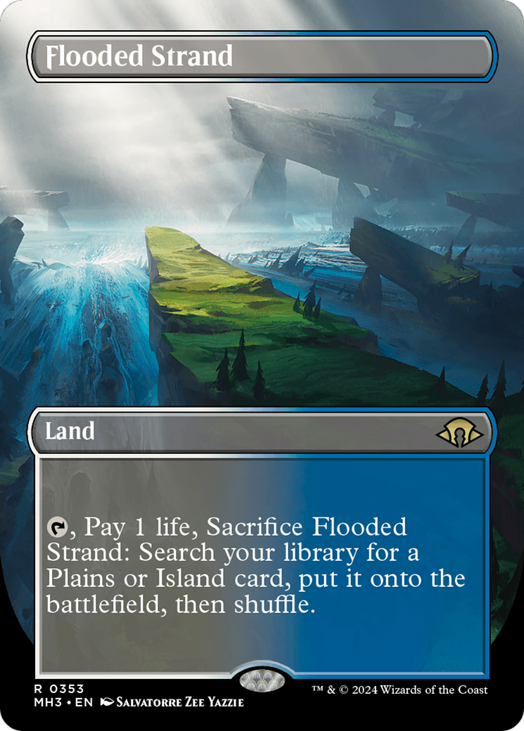 Flooded Strand (Borderless) [Modern Horizons 3] | Exor Games Summserside