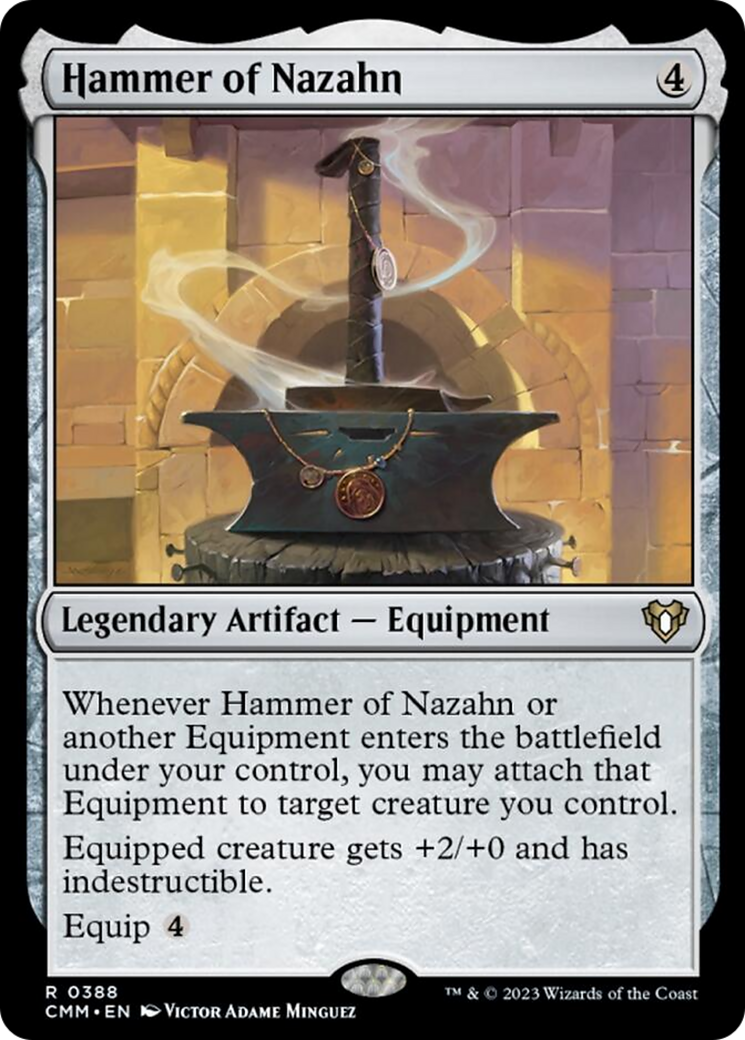 Hammer of Nazahn [Commander Masters] | Exor Games Summserside