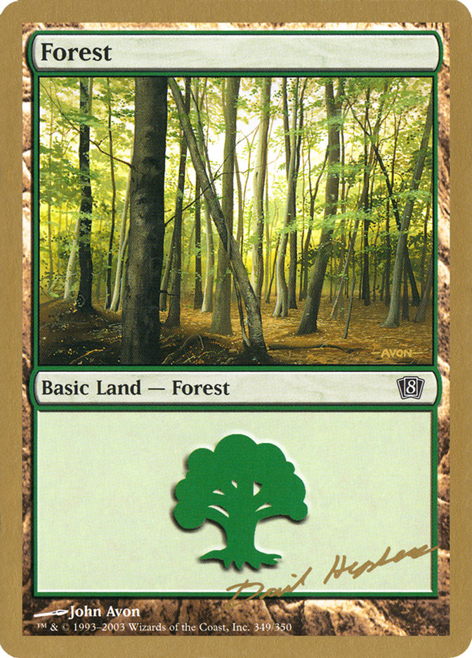 Forest (dh349) (Dave Humpherys) [World Championship Decks 2003] | Exor Games Summserside