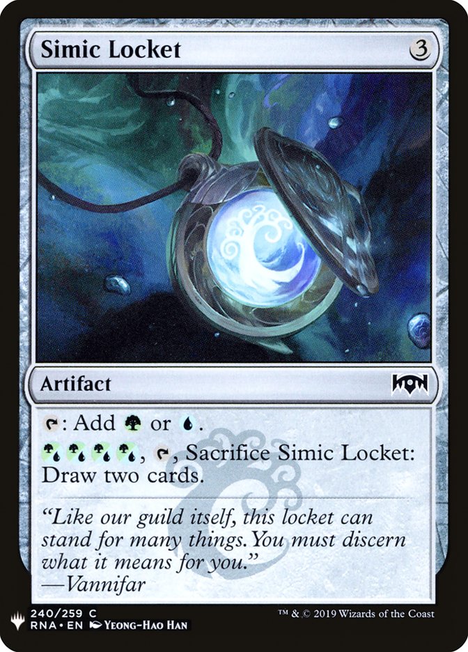 Simic Locket [Mystery Booster] | Exor Games Summserside