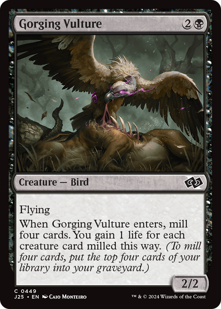 Gorging Vulture [Foundations Jumpstart] | Exor Games Summserside