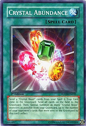 Crystal Abundance [FOTB-EN035] Common | Exor Games Summserside