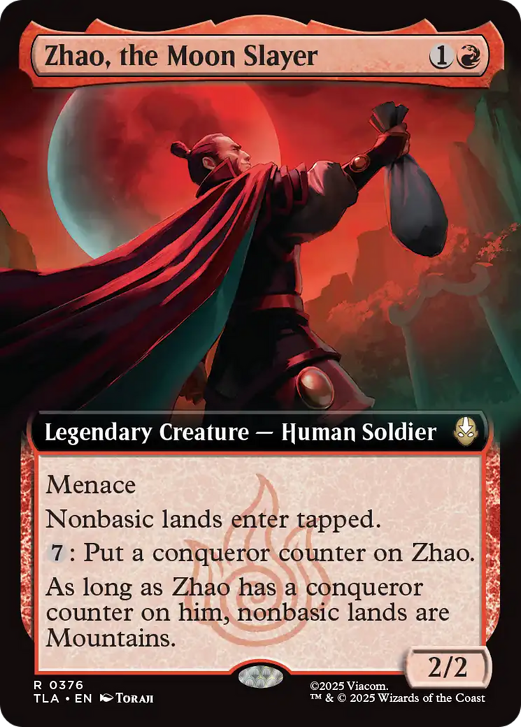 Zhao, the Moon Slayer (Extended Art) [Avatar: The Last Airbender] | Exor Games Summserside