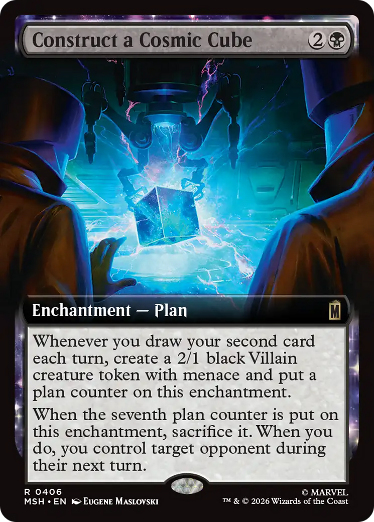 Construct a Cosmic Cube (Extended Art) [Marvel Super Heroes] | Exor Games Summserside