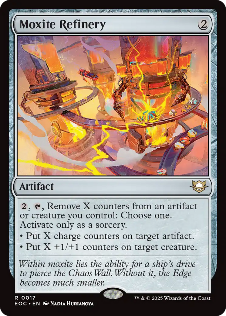 Moxite Refinery [Edge of Eternities Commander] | Exor Games Summserside