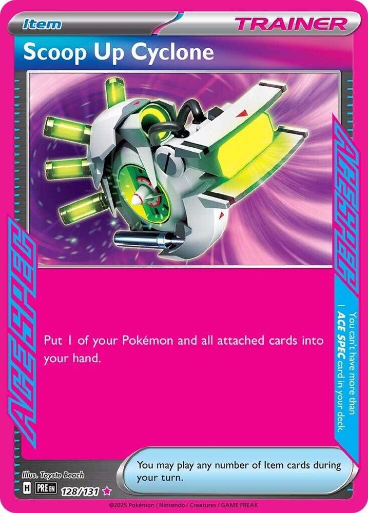 Scoop Up Cyclone (128/131) [Scarlet & Violet: Prismatic Evolutions] | Exor Games Summserside