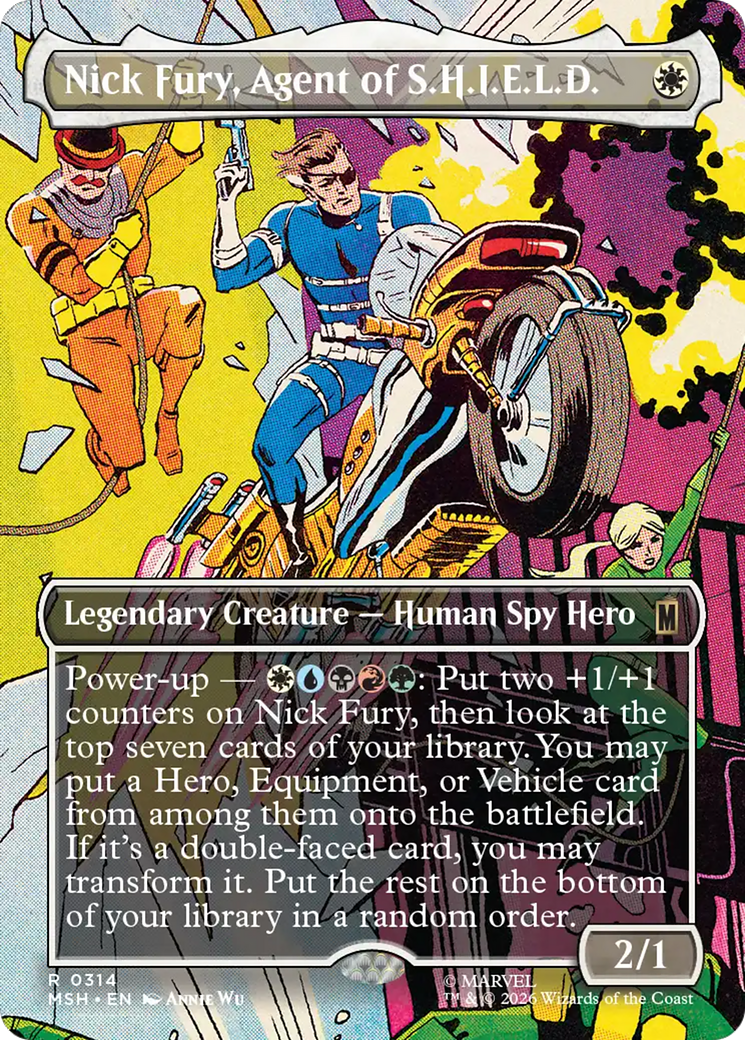 Nick Fury, Agent of S.H.I.E.L.D. (Borderless) [Marvel Super Heroes] | Exor Games Summserside