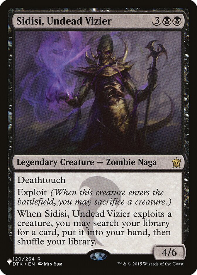 Sidisi, Undead Vizier [The List] | Exor Games Summserside