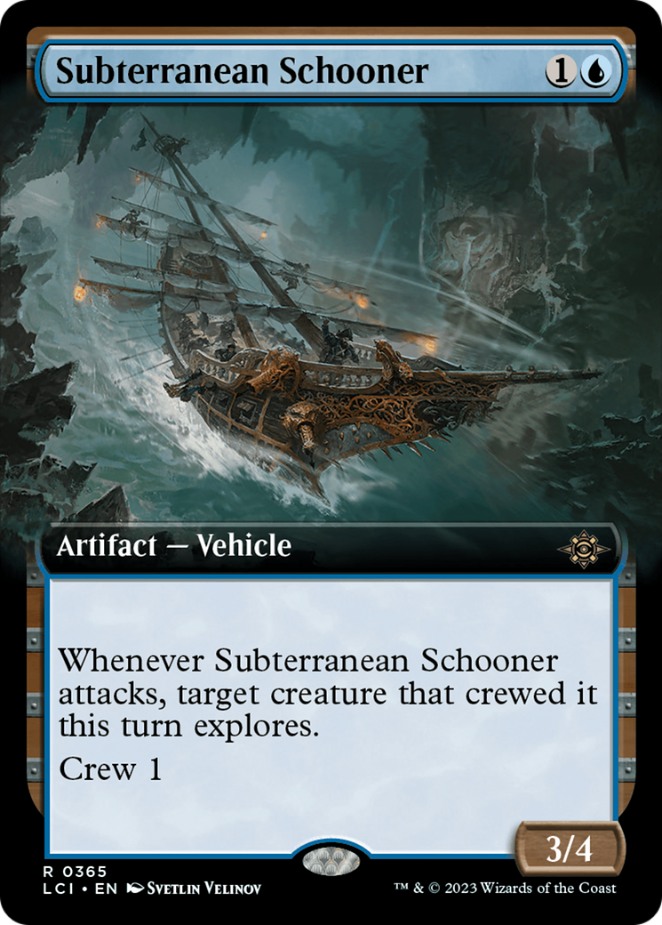 Subterranean Schooner (Extended Art) [The Lost Caverns of Ixalan] | Exor Games Summserside