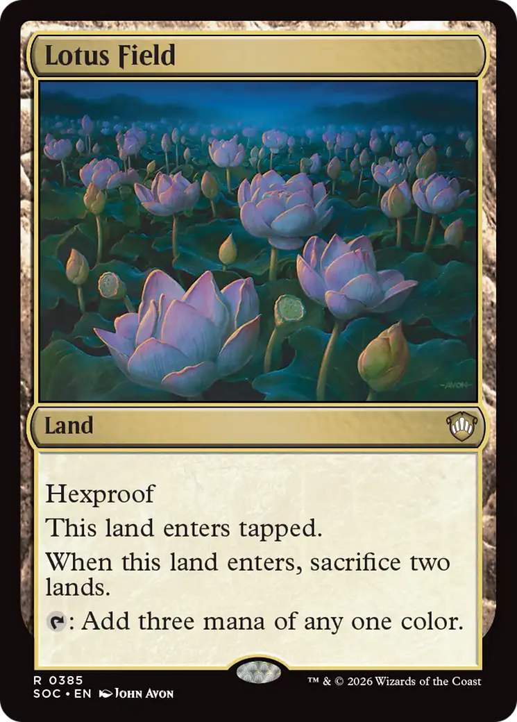 Lotus Field [Secrets of Strixhaven Commander] | Exor Games Summserside