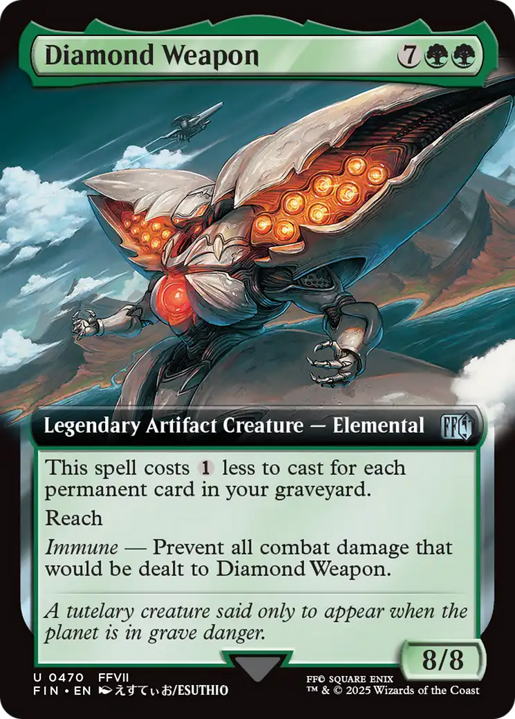 Diamond Weapon (Extended Art) [FINAL FANTASY] | Exor Games Summserside