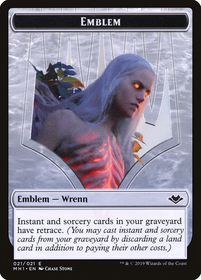 Wrenn and Six Emblem [Modern Horizons Tokens] | Exor Games Summserside