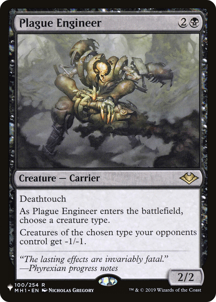 Plague Engineer [The List Reprints] | Exor Games Summserside