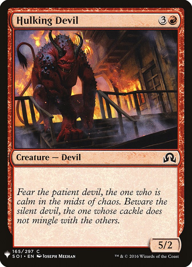 Hulking Devil [Mystery Booster] | Exor Games Summserside