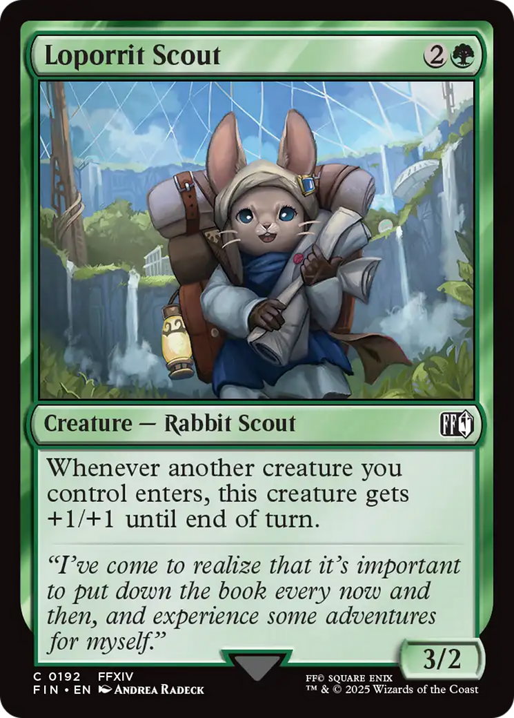 Loporrit Scout [FINAL FANTASY] | Exor Games Summserside
