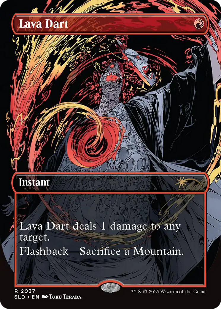Lava Dart (Rainbow Foil) [Secret Lair Drop Series] | Exor Games Summserside