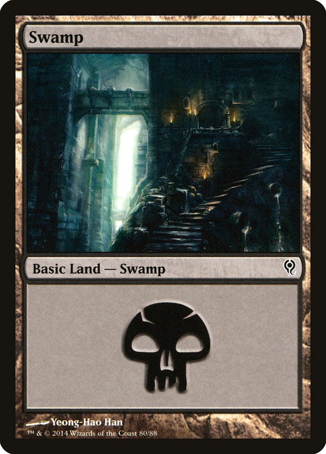 Swamp (80) [Duel Decks: Jace vs. Vraska] | Exor Games Summserside