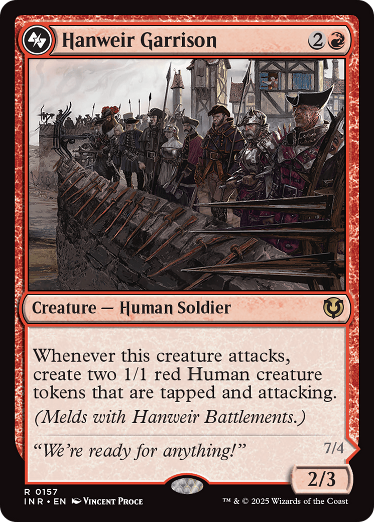 Hanweir Garrison [Innistrad Remastered] | Exor Games Summserside
