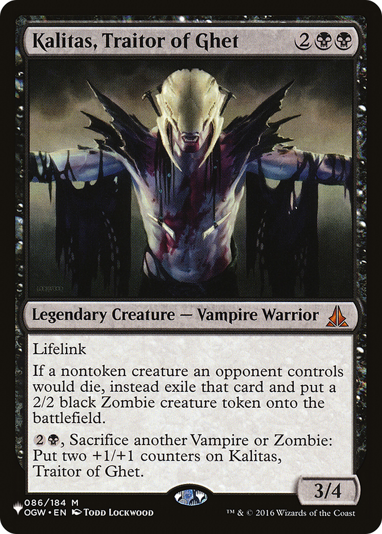 Kalitas, Traitor of Ghet [The List] | Exor Games Summserside