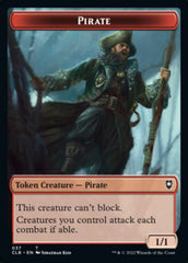 Pirate // Goblin Double-Sided Token [Commander Legends: Battle for Baldur's Gate Tokens] | Exor Games Summserside