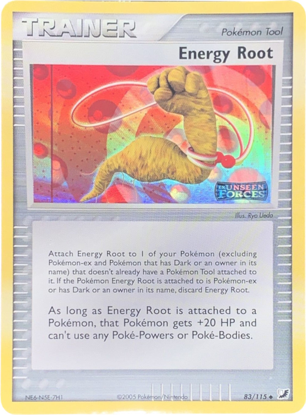 Energy Root (83/115) (Stamped) [EX: Unseen Forces] | Exor Games Summserside