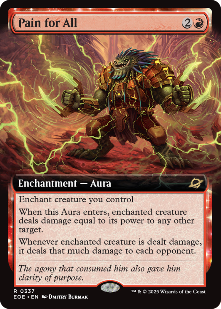 Pain for All (Extended Art) [Edge of Eternities] | Exor Games Summserside