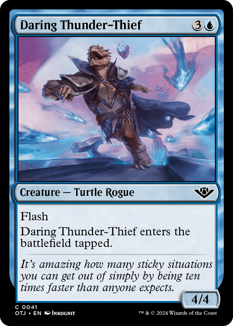Daring Thunder-Thief [Outlaws of Thunder Junction] | Exor Games Summserside