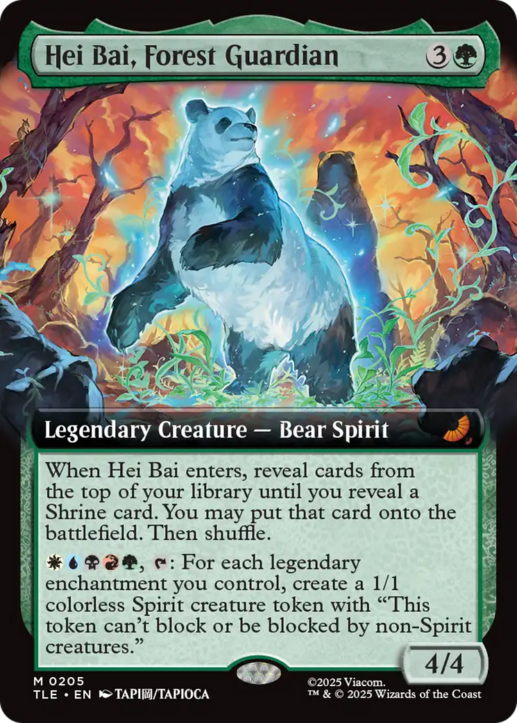 Hei Bai, Forest Guardian (Extended Art) [Avatar: The Last Airbender: Eternal-Legal] | Exor Games Summserside