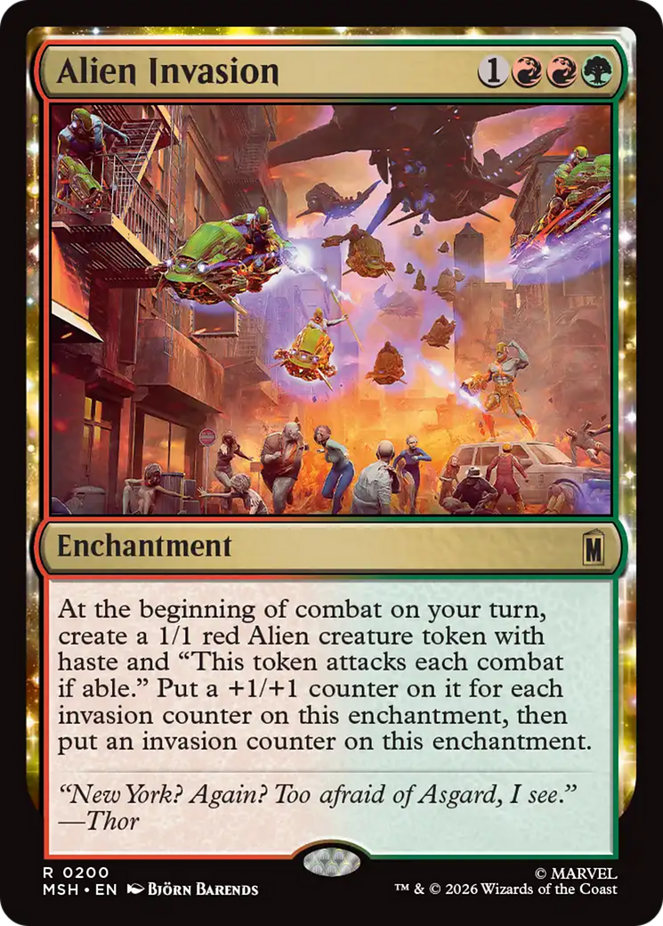 Alien Invasion [Marvel Super Heroes] | Exor Games Summserside