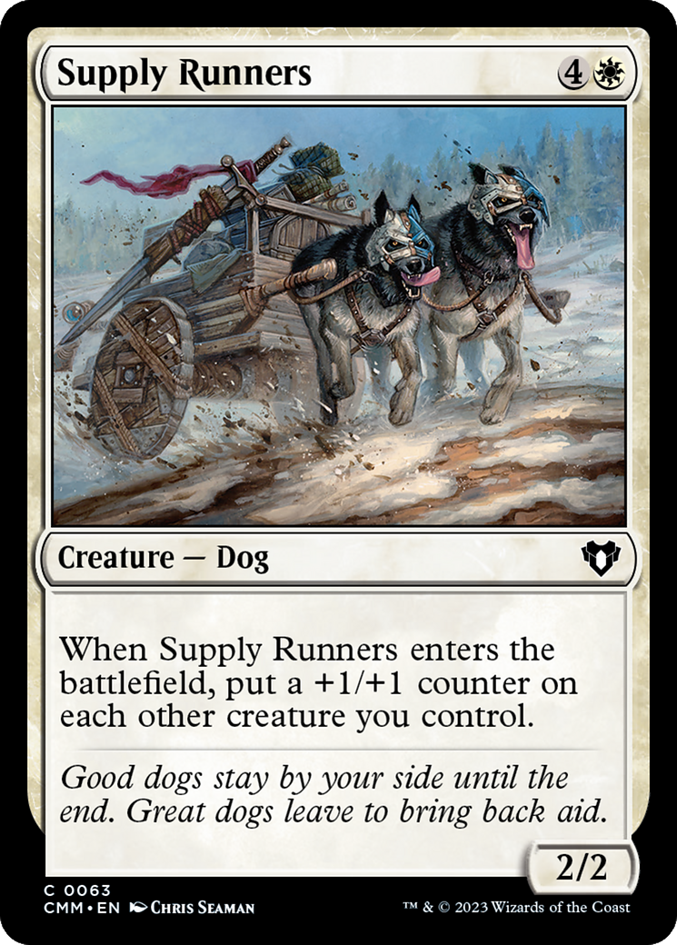 Supply Runners [Commander Masters] | Exor Games Summserside
