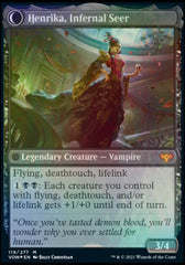 Henrika Domnathi // Henrika, Infernal Seer [Innistrad: Crimson Vow Prerelease Promos] | Exor Games Summserside