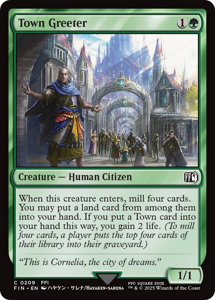 Town Greeter [FINAL FANTASY] | Exor Games Summserside