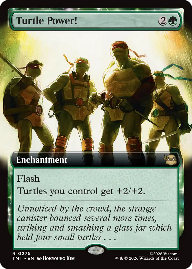 Turtle Power! (Extended Art) [Teenage Mutant Ninja Turtles] | Exor Games Summserside