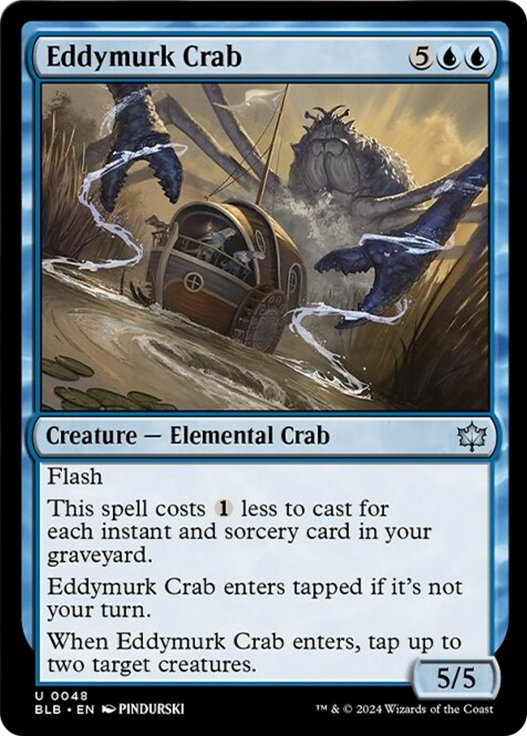 Eddymurk Crab [Bloomburrow] | Exor Games Summserside