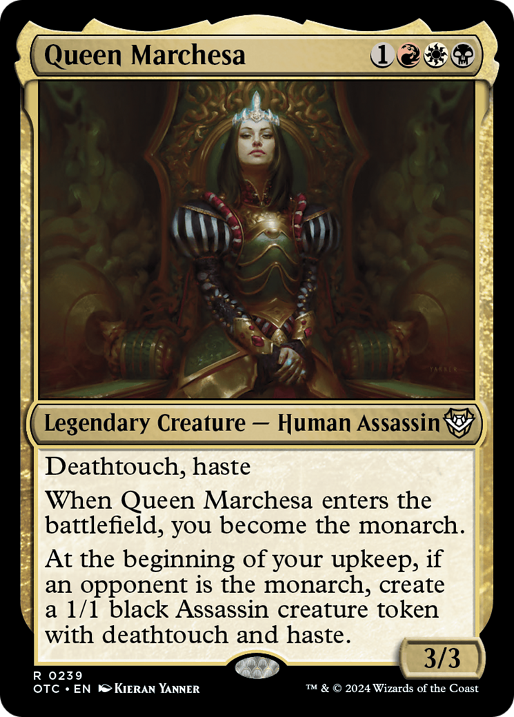 Queen Marchesa [Outlaws of Thunder Junction Commander] | Exor Games Summserside