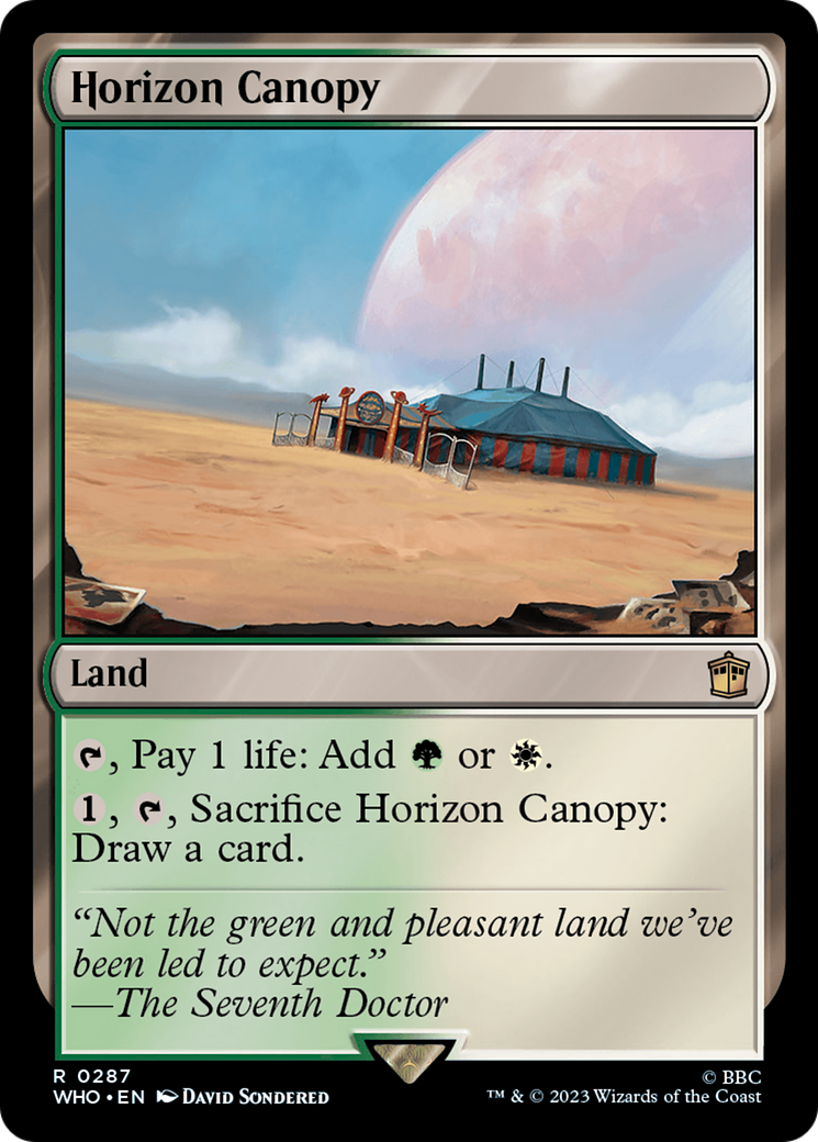 Horizon Canopy [Doctor Who] | Exor Games Summserside