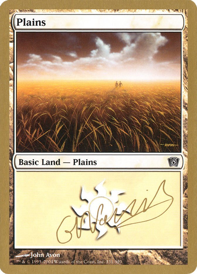 Plains (gn331) (Gabriel Nassif) [World Championship Decks 2004] | Exor Games Summserside