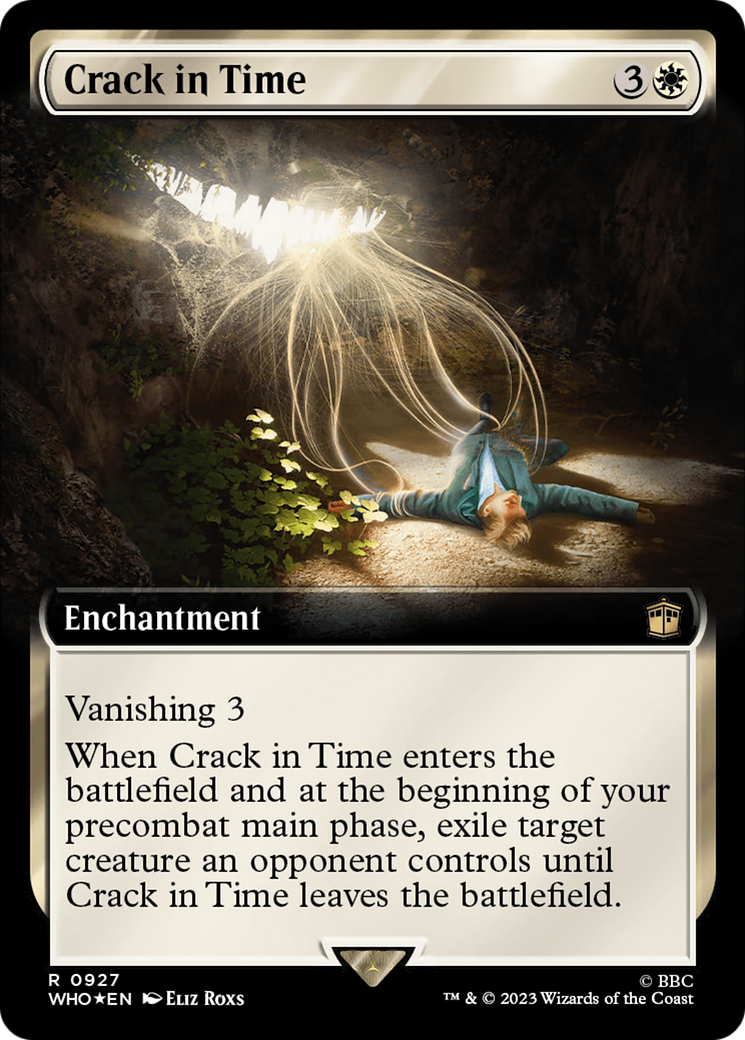 Crack in Time (Extended Art) (Surge Foil) [Doctor Who] | Exor Games Summserside
