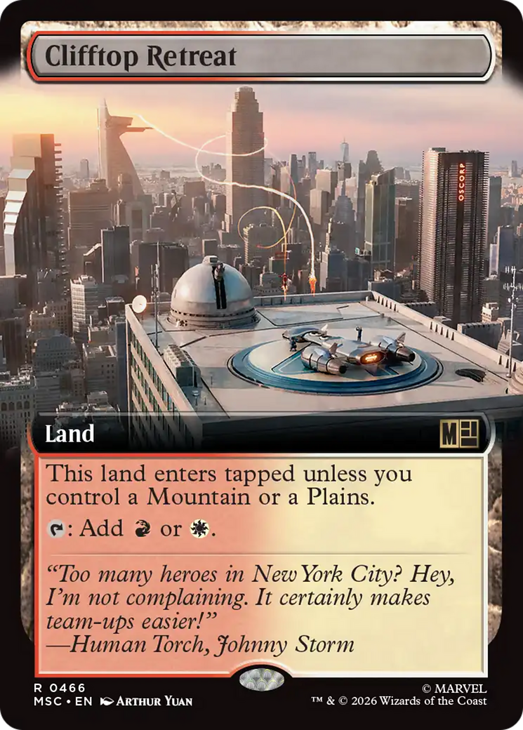 Clifftop Retreat (Extended Art) [Marvel Super Heroes Commander] | Exor Games Summserside