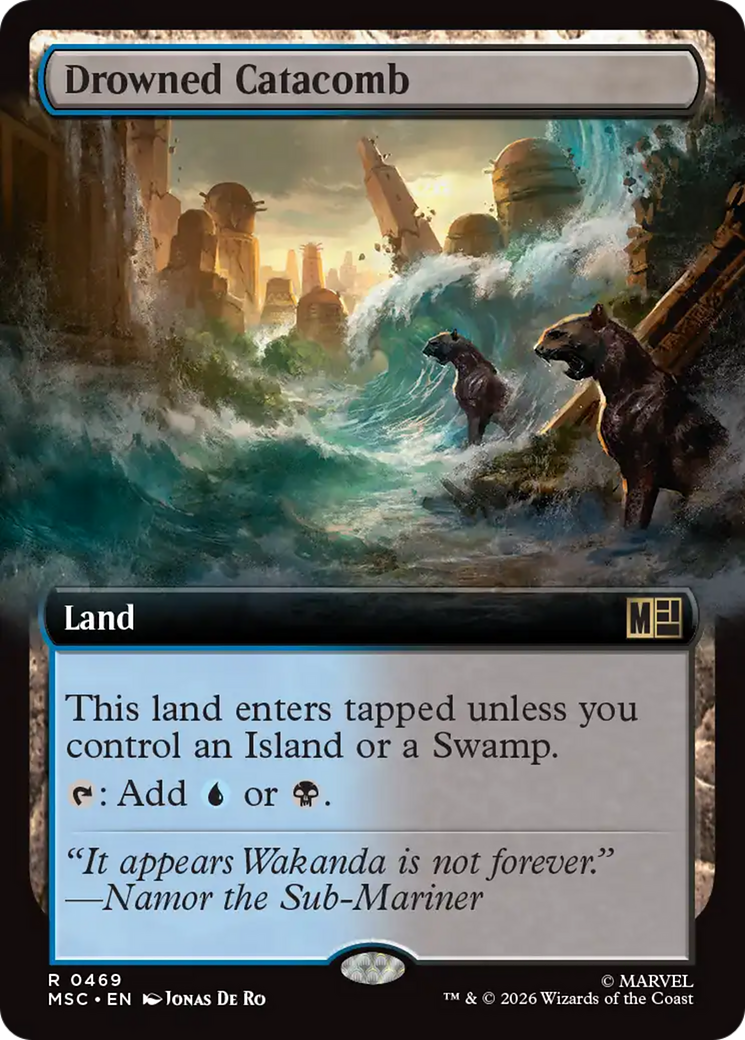 Drowned Catacomb (Extended Art) [Marvel Super Heroes Commander] | Exor Games Summserside