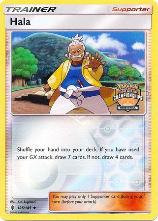 Hala (126/145) (Regional Championship Promo) [Sun & Moon: Guardians Rising] | Exor Games Summserside