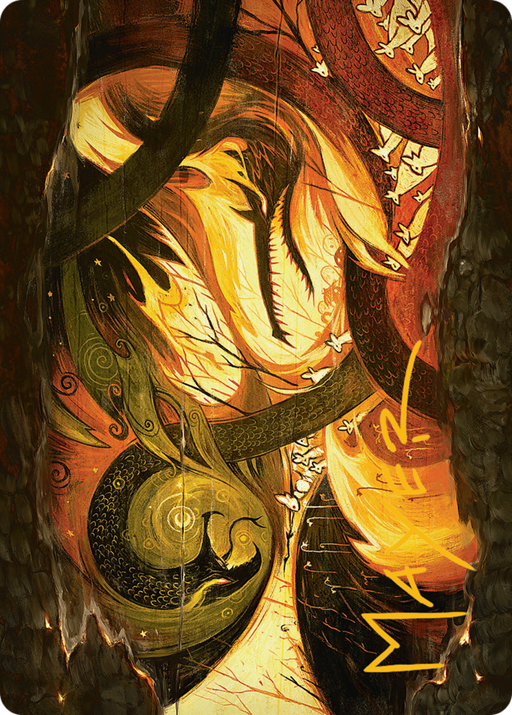 Season of Loss Art Card (Gold-Stamped Signature) [Bloomburrow Art Series] | Exor Games Summserside
