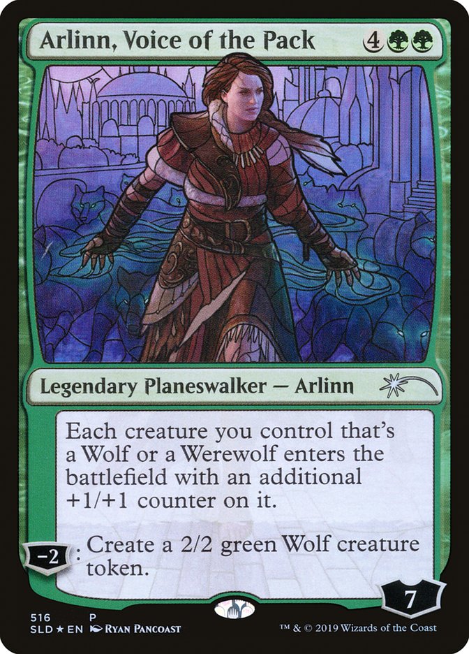 Arlinn, Voice of the Pack (Stained Glass) [Secret Lair Drop Promos] | Exor Games Summserside