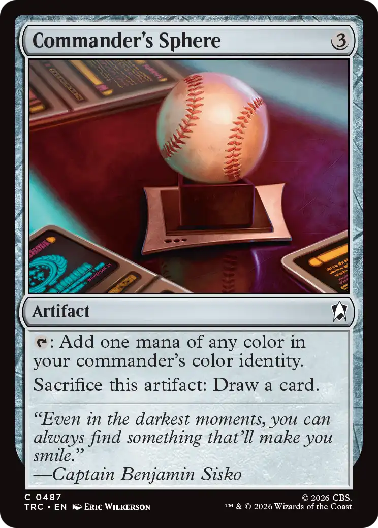 Commander's Sphere (Surge Foil) [Star Trek Commander] | Exor Games Summserside